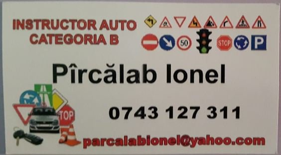 Pircalab Ionel - Instructor Auto